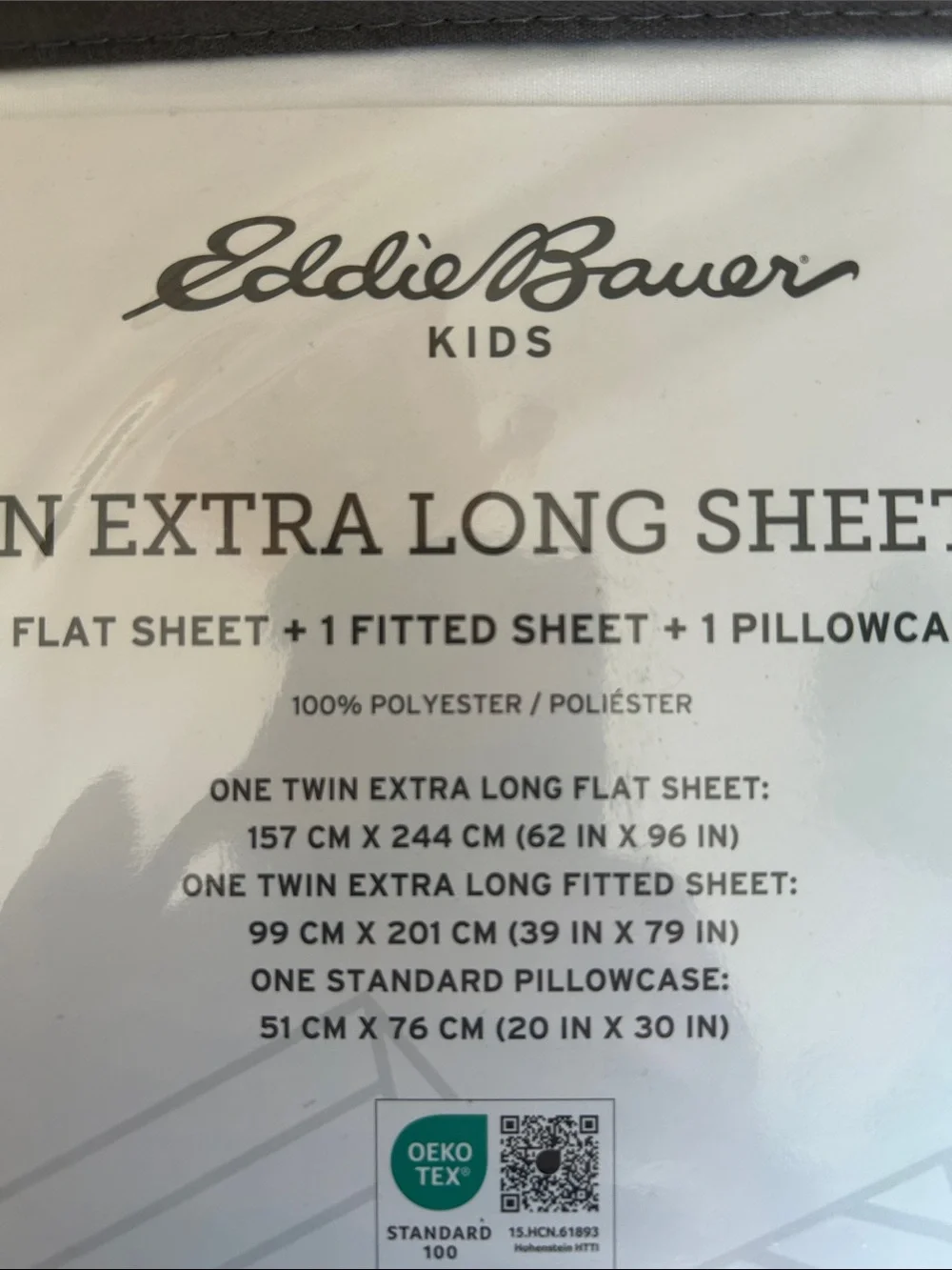 Eddie Bauer Kids Fish Lake Ultra Soft Sheet Set, Twin XL, NEW with tags